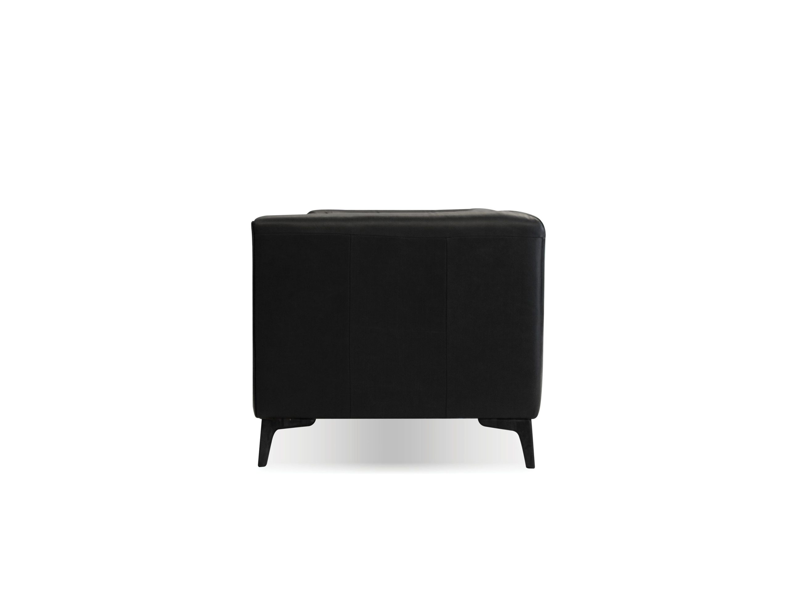 DALTON-Vintage-Black-Leather-Sofa-with-Black-Powder-Coated-Legs-2