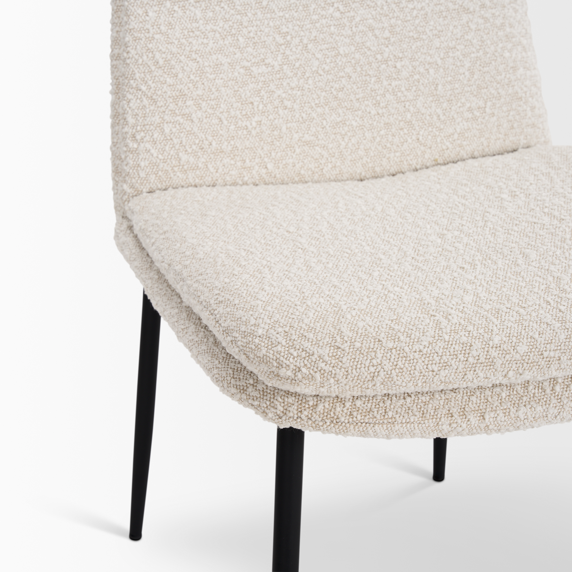 Eve-Dining-Chair-w-Cream-Boucle-Fabric-Matte-Black-Metal-9