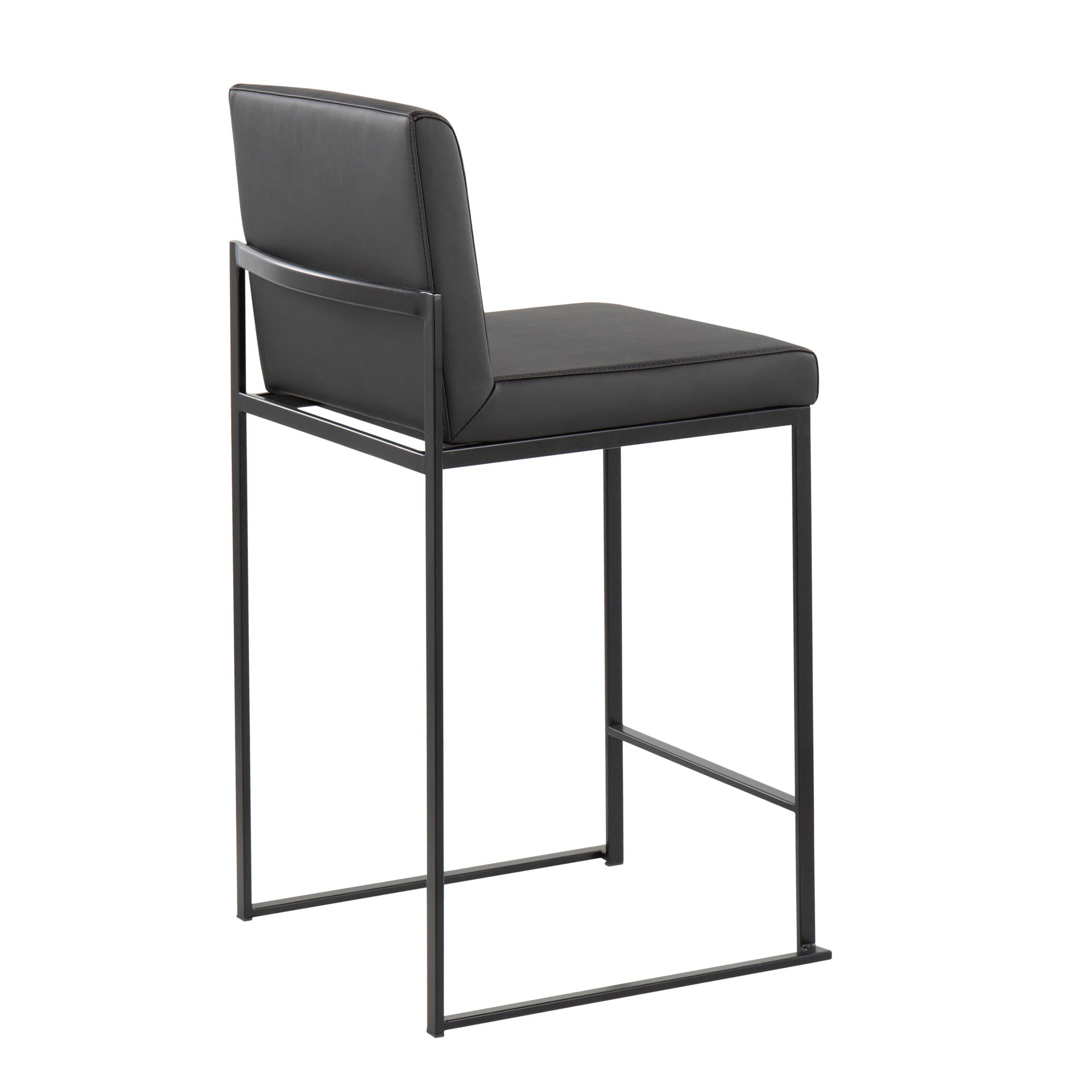 Fuji-Black-Steel-Contemporary-High-Back-Counter-Stools-Set-of-2-3