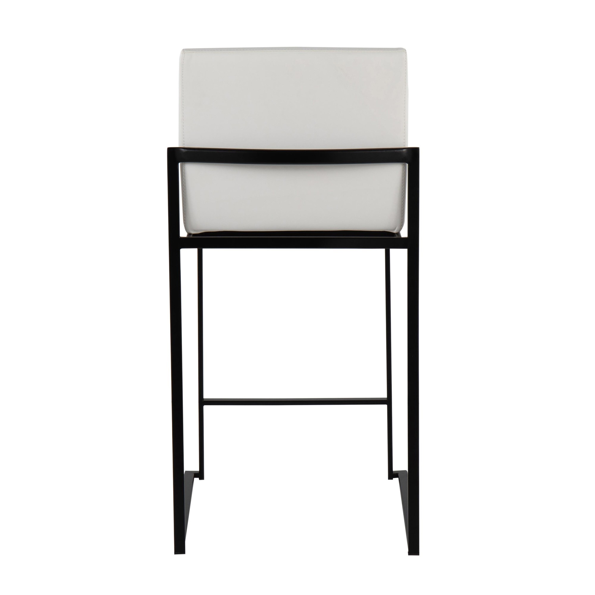 Fuji-Black-Steel-White-Faux-Leather-Contemporary-Counter-Stools-Set-of-2-4