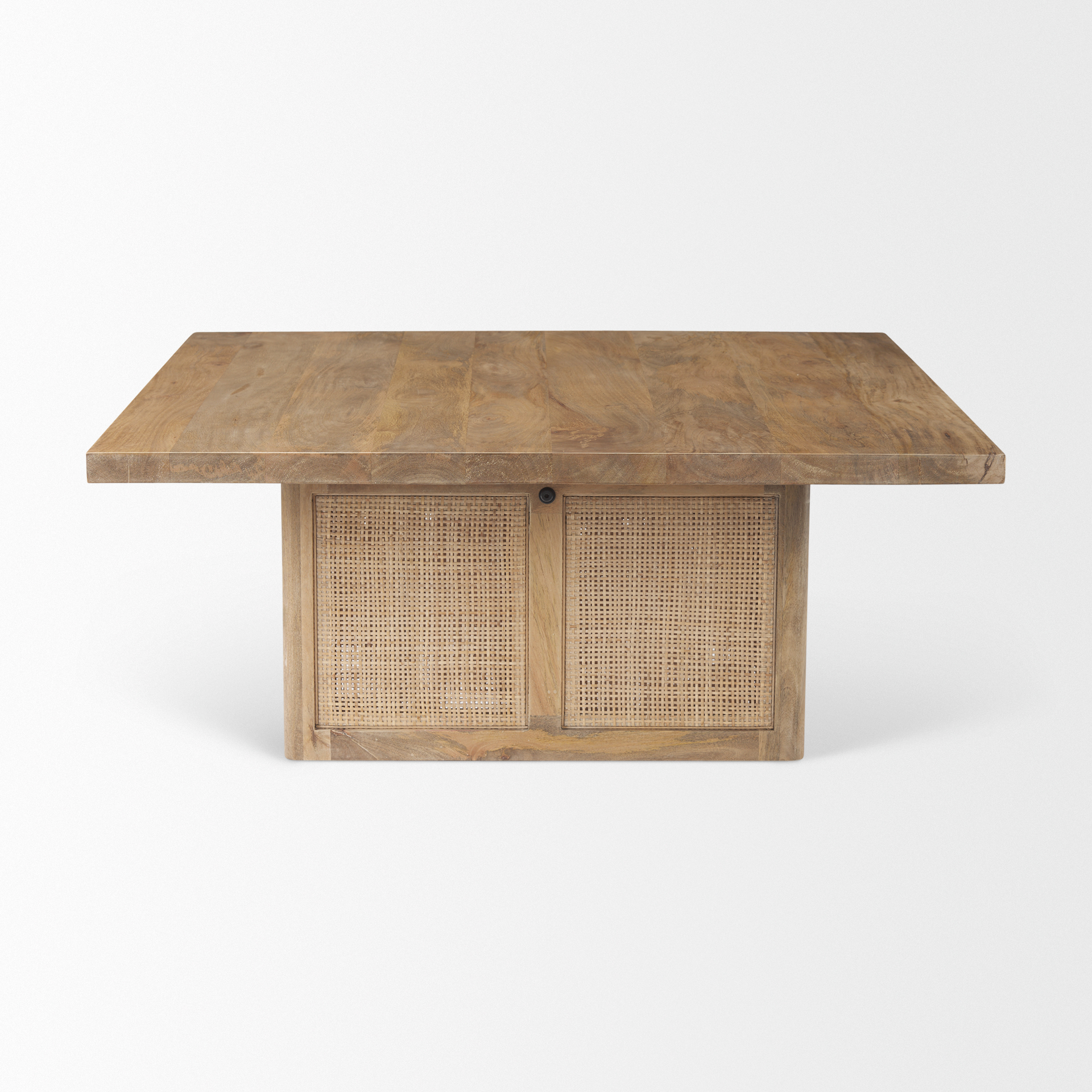 Grier-42-Square-Light-Brown-Wood-w-Cane-Coffee-Table-3