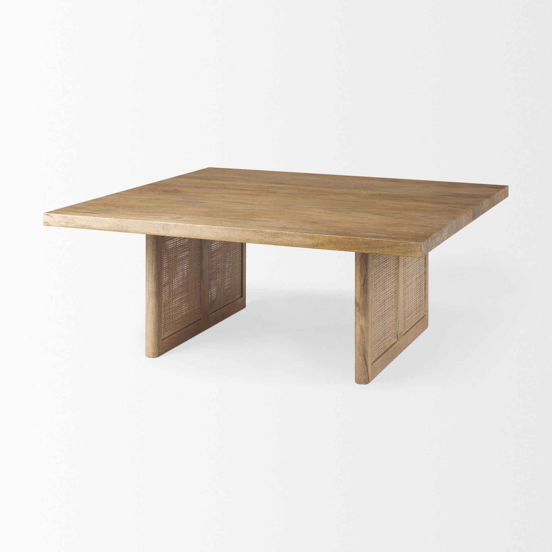 Grier-42-Square-Light-Brown-Wood-w-Cane-Coffee-Table-5
