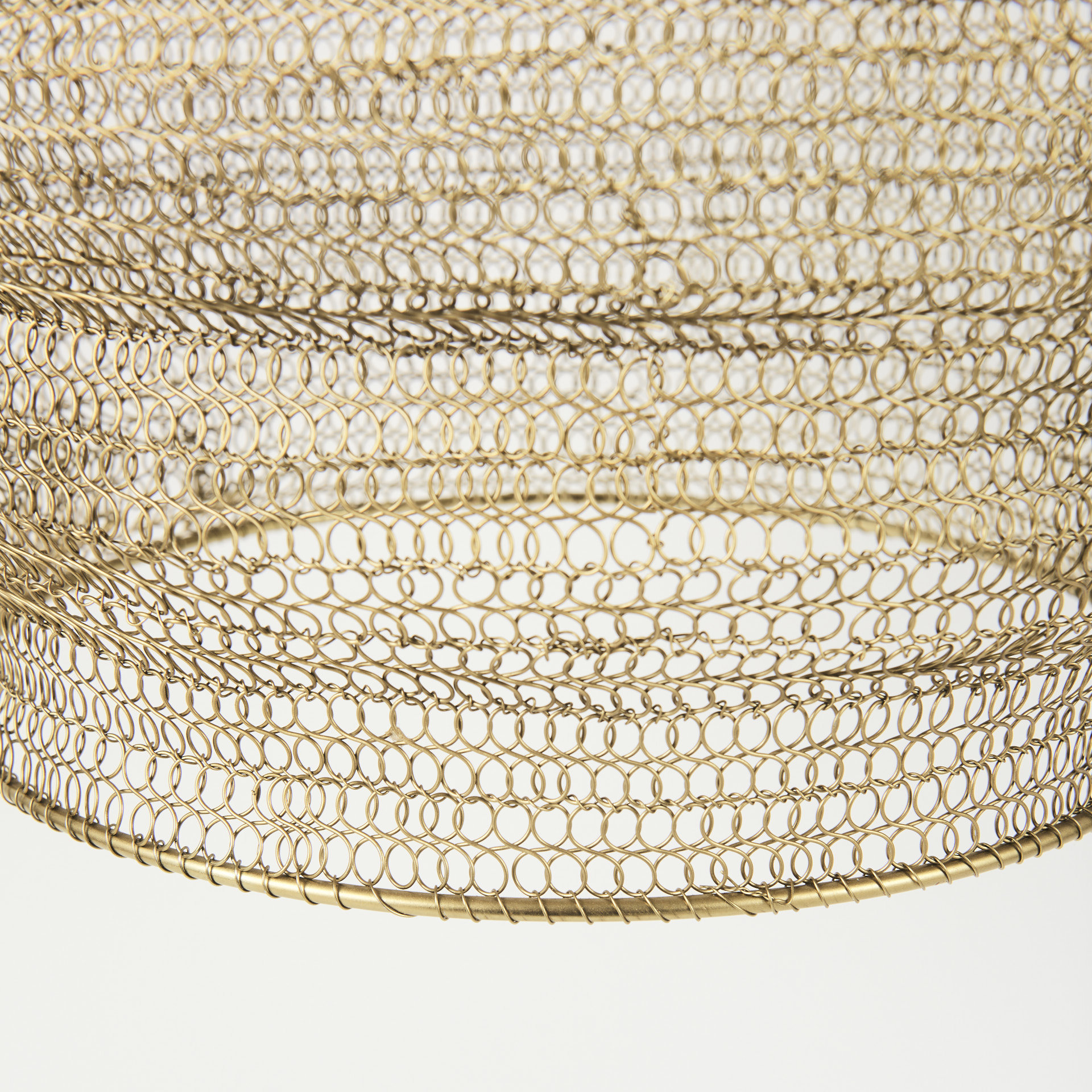 Halycon-16.0L-x-16.0W-x-20.0H-Gold-Mesh-and-Iron-Pendant-Light-7