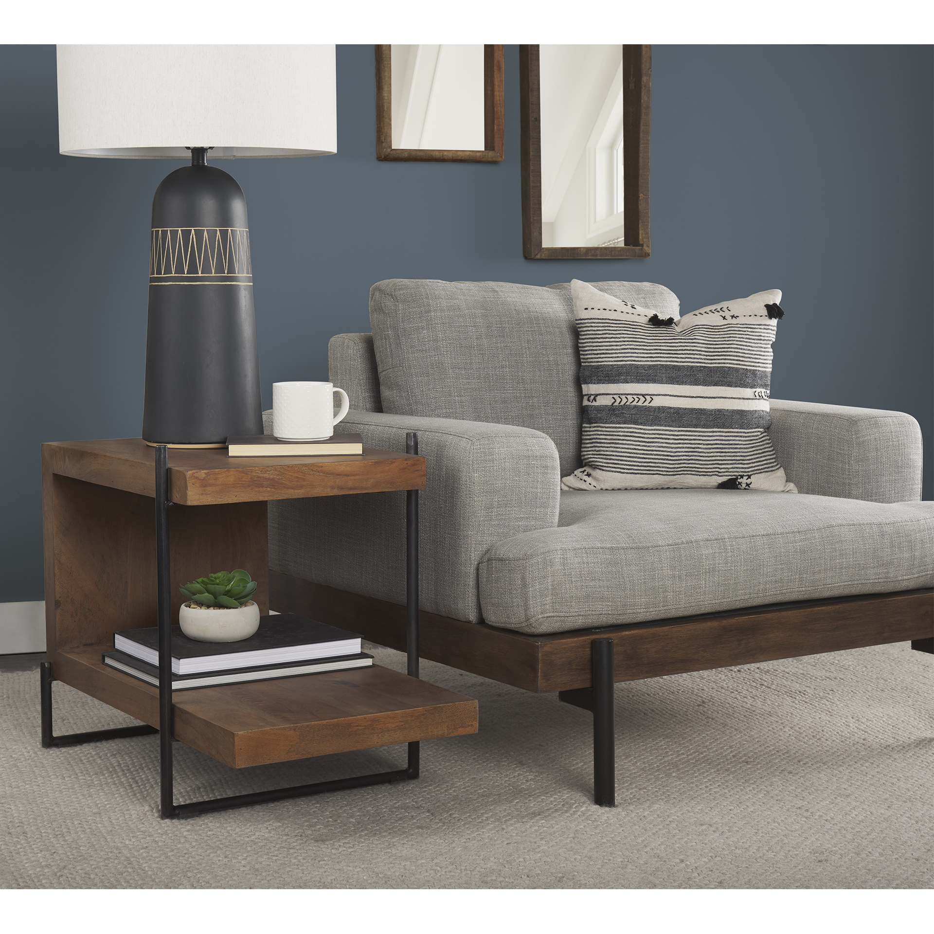 Javier-18.0L-x-18.0W-x-30.75H-Black-Base-WCream-Fabric-Shade-Table-Lamp-1
