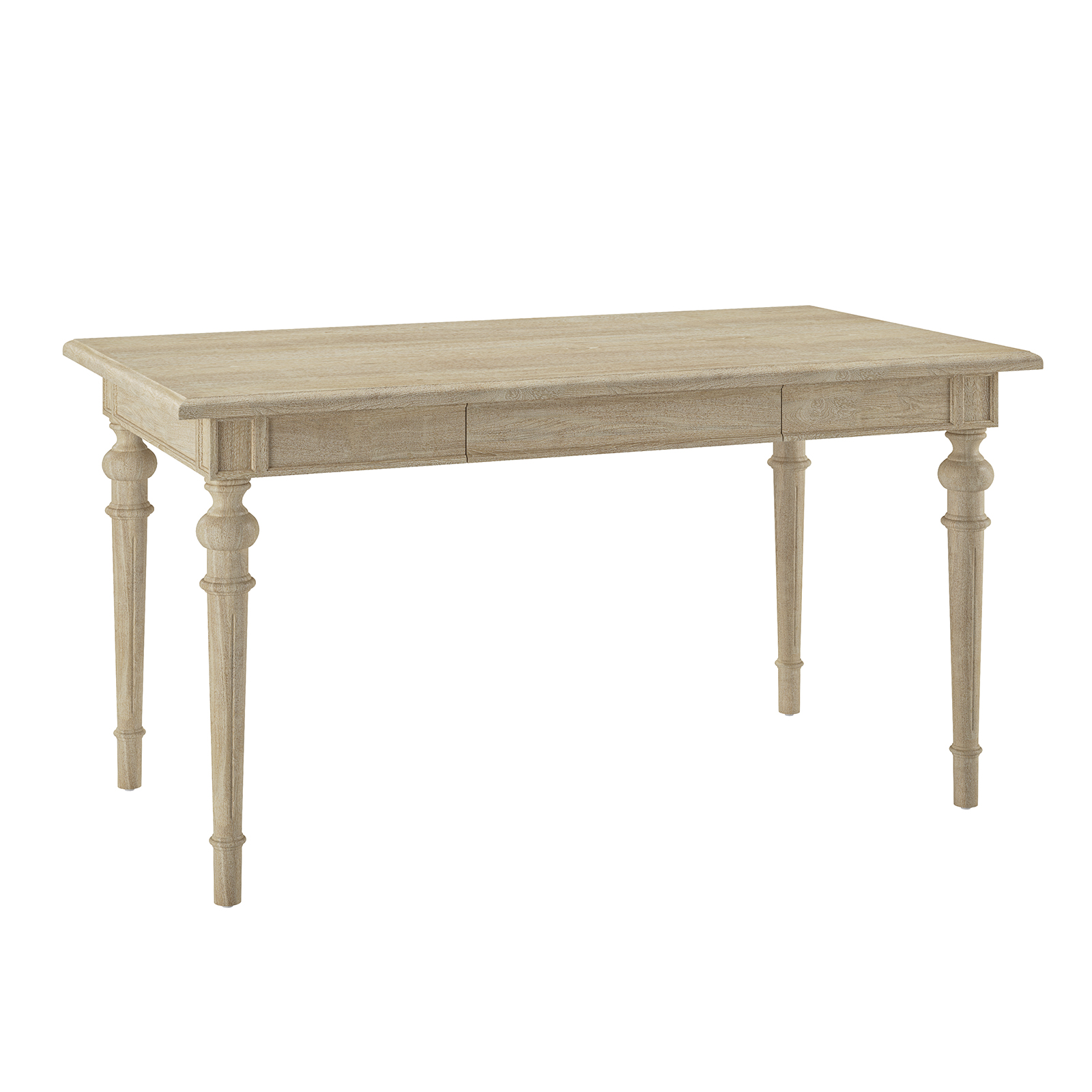 Larry-Oak-Spindle-Leg-Farmhouse-Dining-Table-with-Drawers-Seats-Six