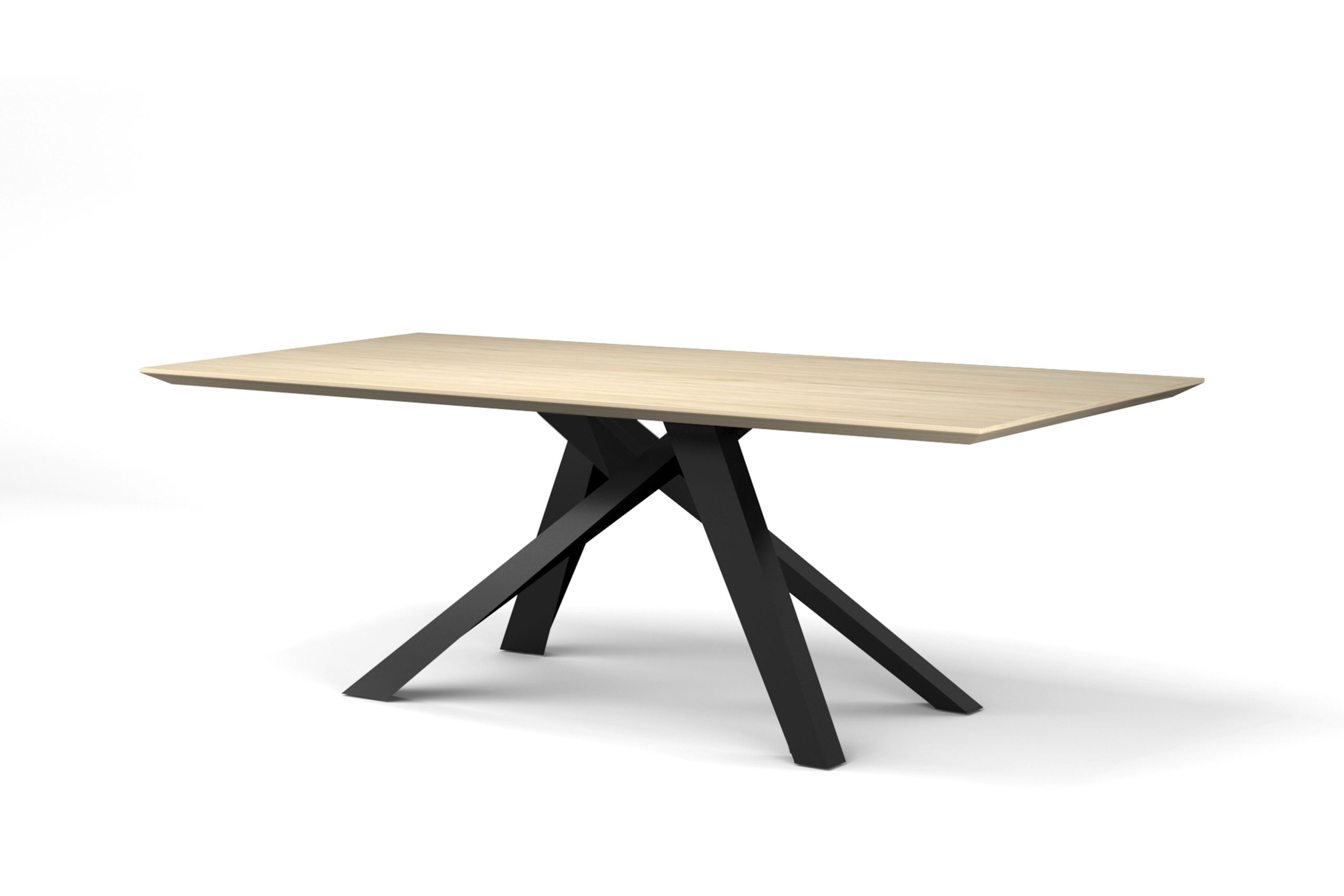 SHIBUYA-Oak-Dining-Table-Black-Steel-Gum-Tree-Metal