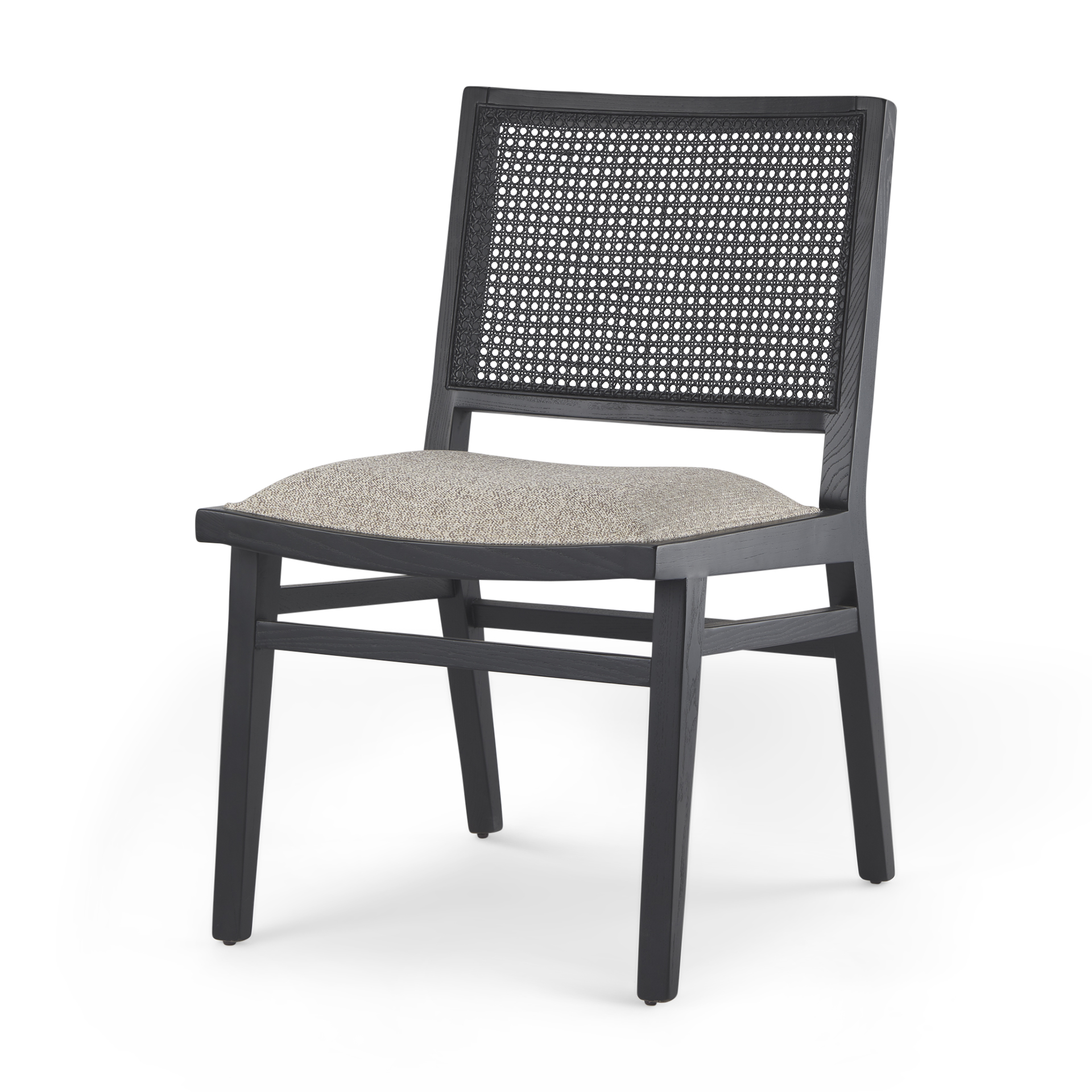 Wynn-20.5L-x-24.6W-x-34.1H-Beige-Fabric-WBlack-Wood-Dining-Chair